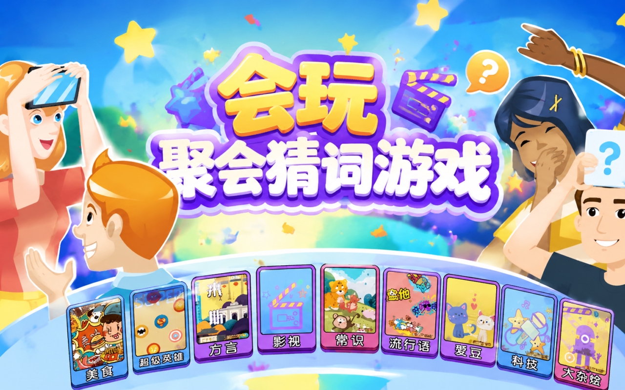 会玩聚会猜词游戏