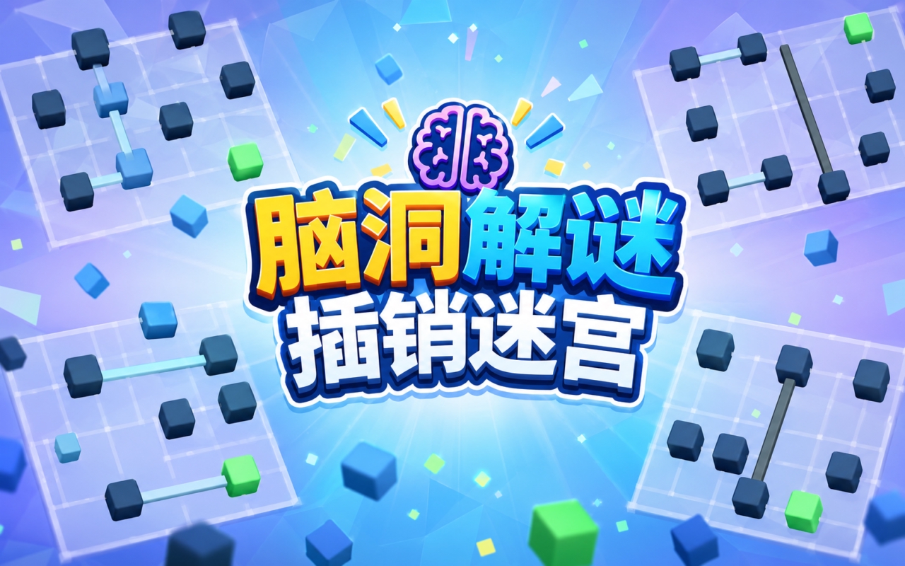 脑洞解谜插销迷宫