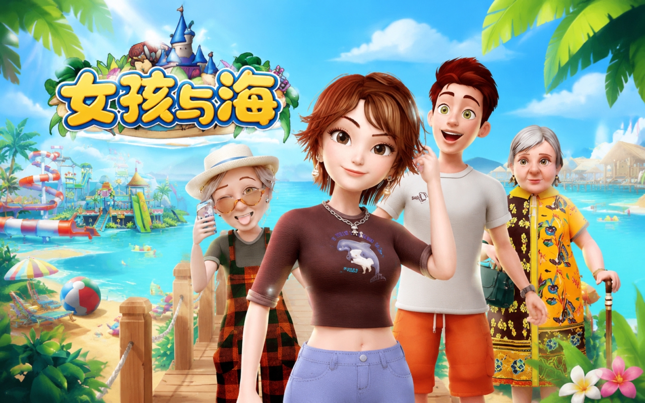 女孩与海