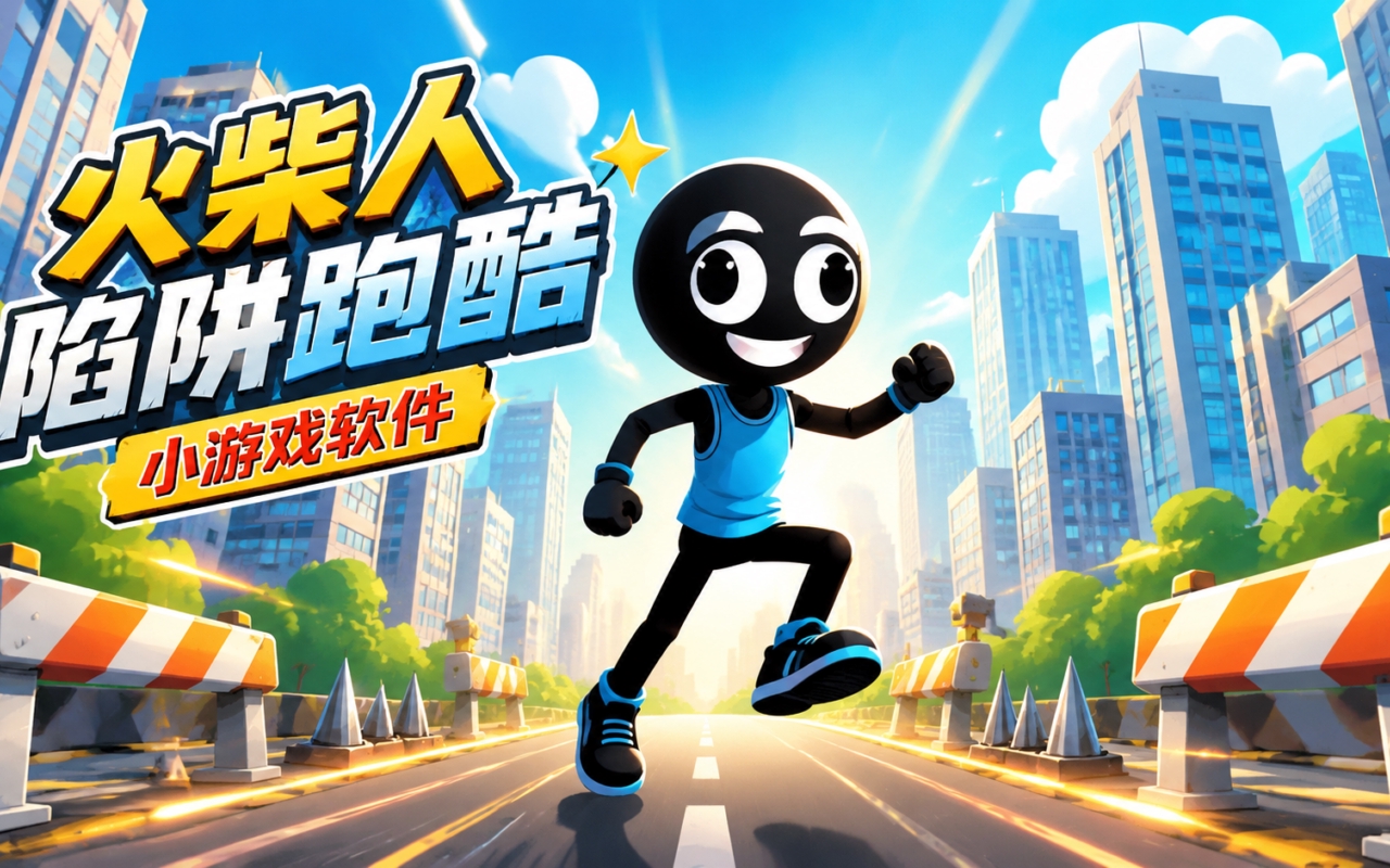 火柴人陷阱跑酷小游戏软件