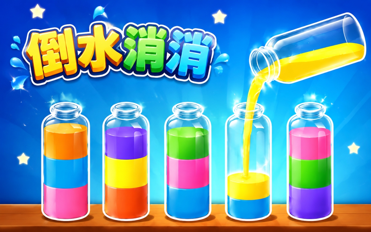 倒水消消