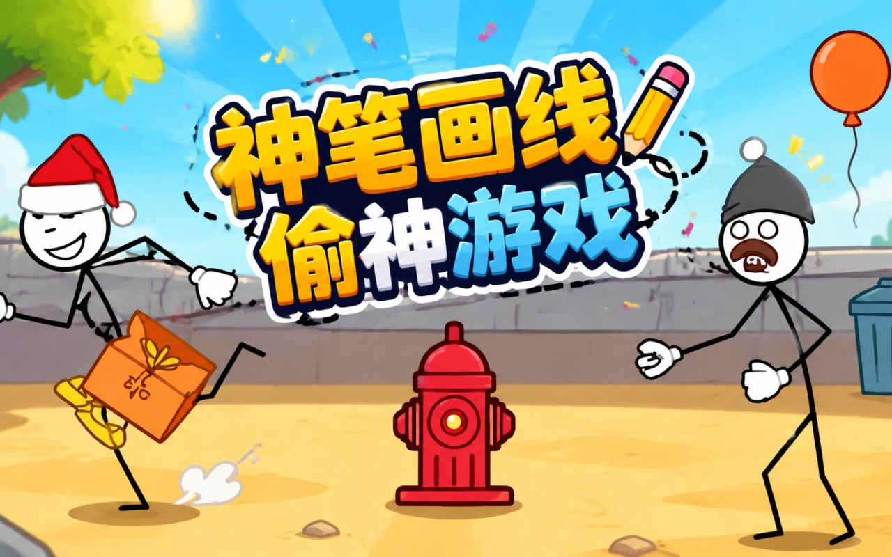 神笔画线偷神游戏
