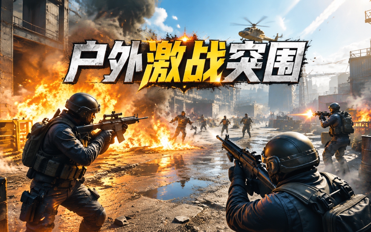 户外激战突围