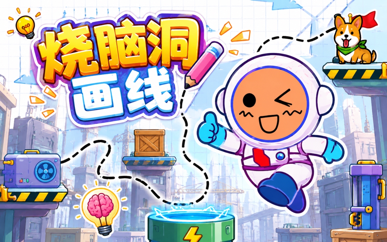 烧脑洞画线