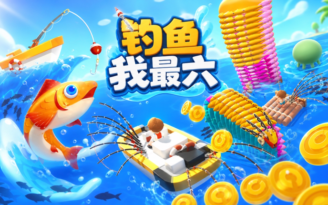 钓鱼我最六