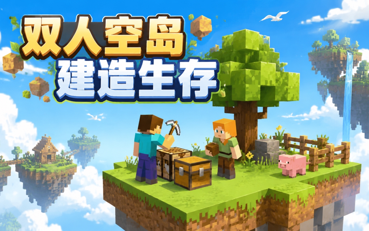 双人空岛建造生存