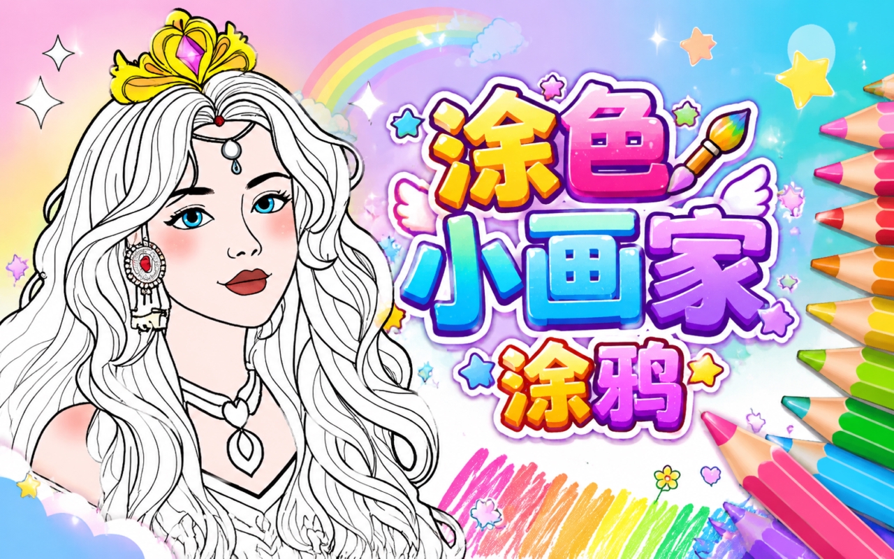 涂色小画家涂鸦