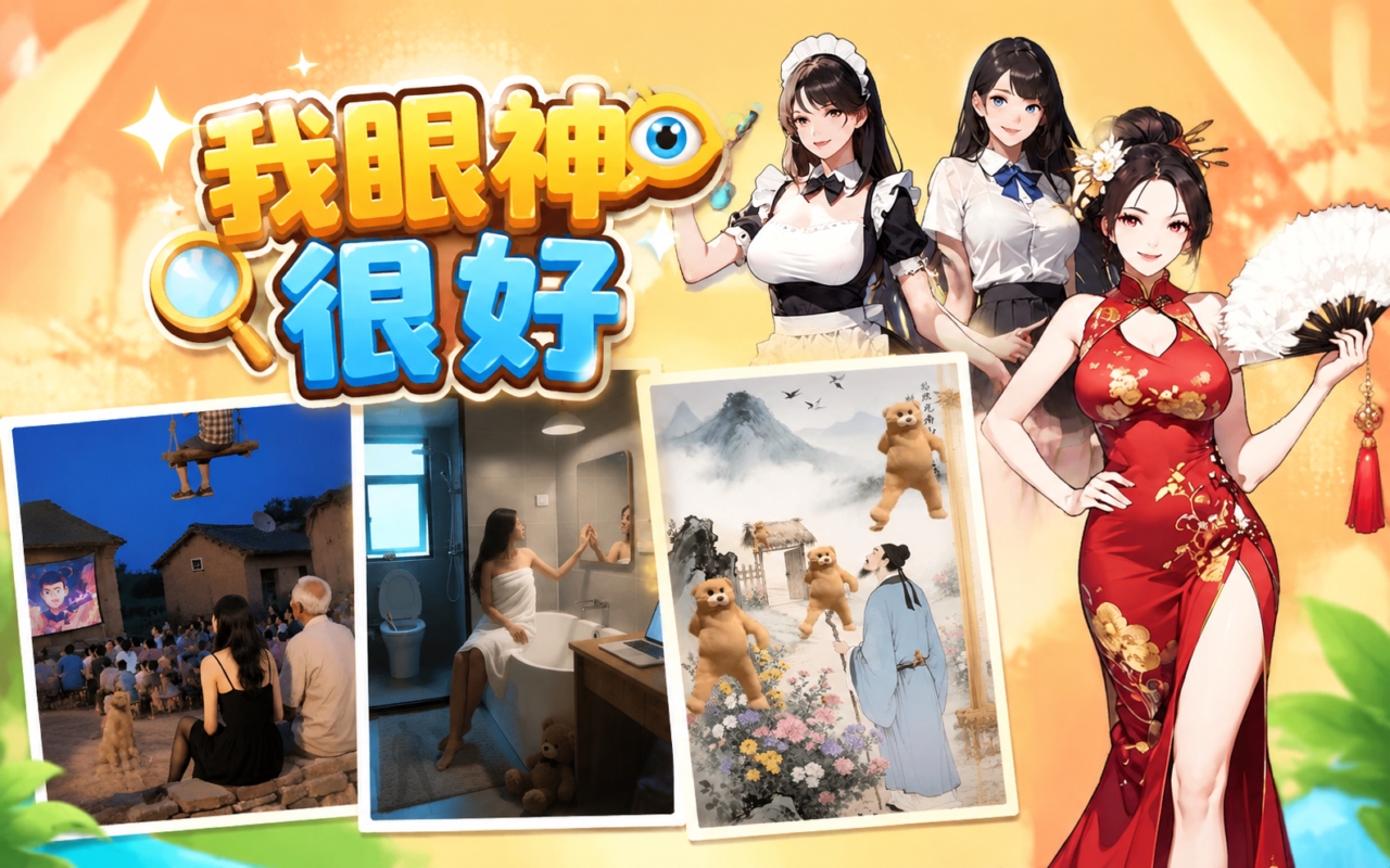 我眼神很好