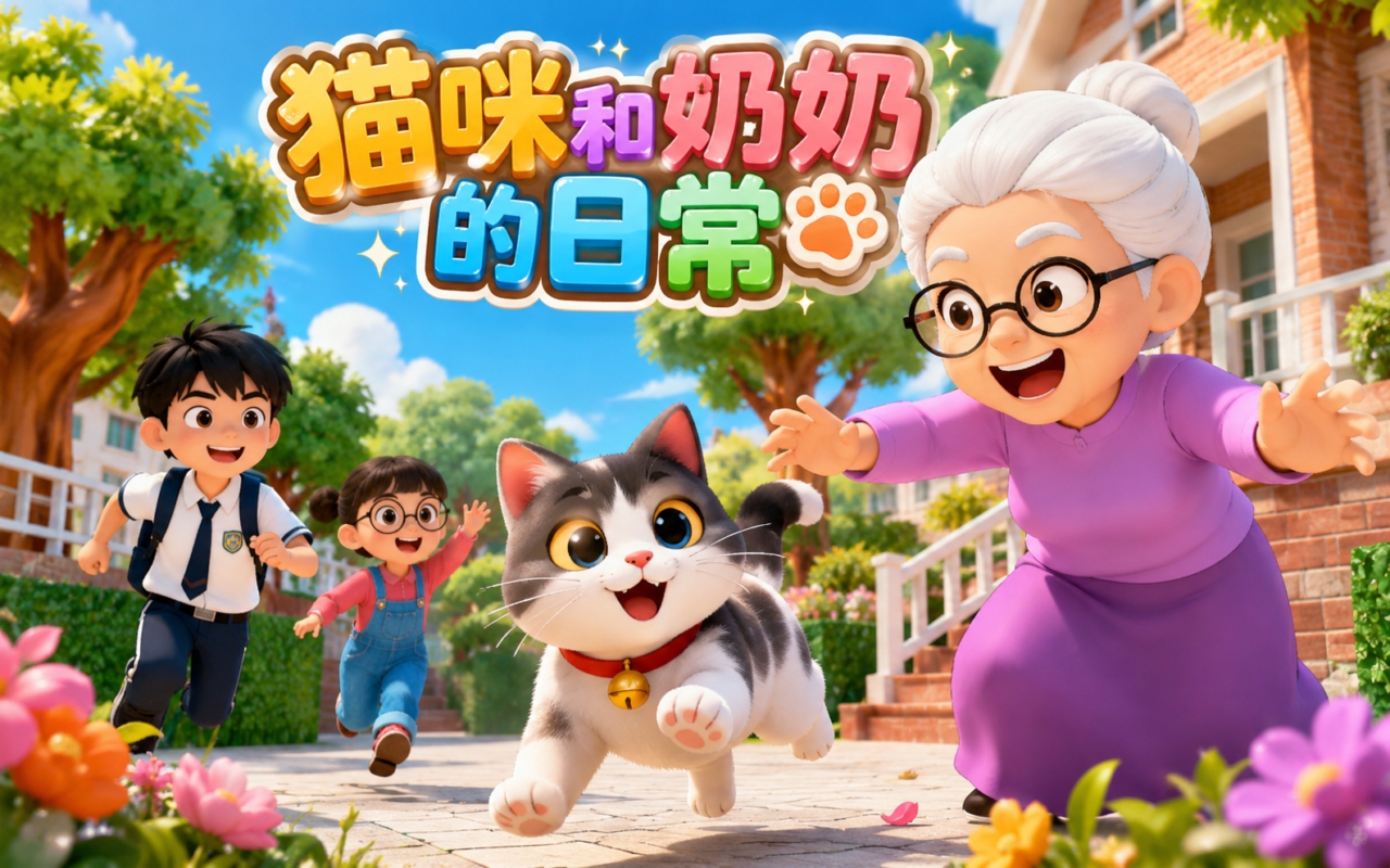 猫咪和奶奶的日常