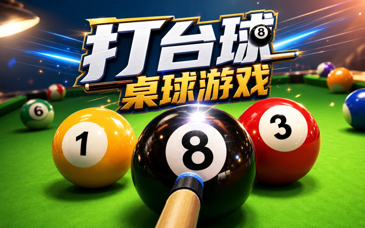 打台球桌球游戏