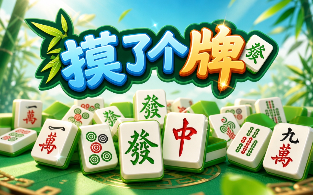 摸了个牌