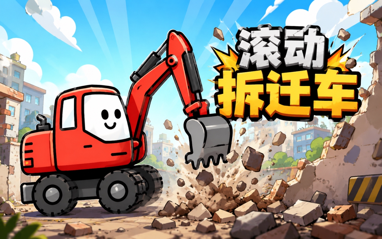 滚动拆迁车