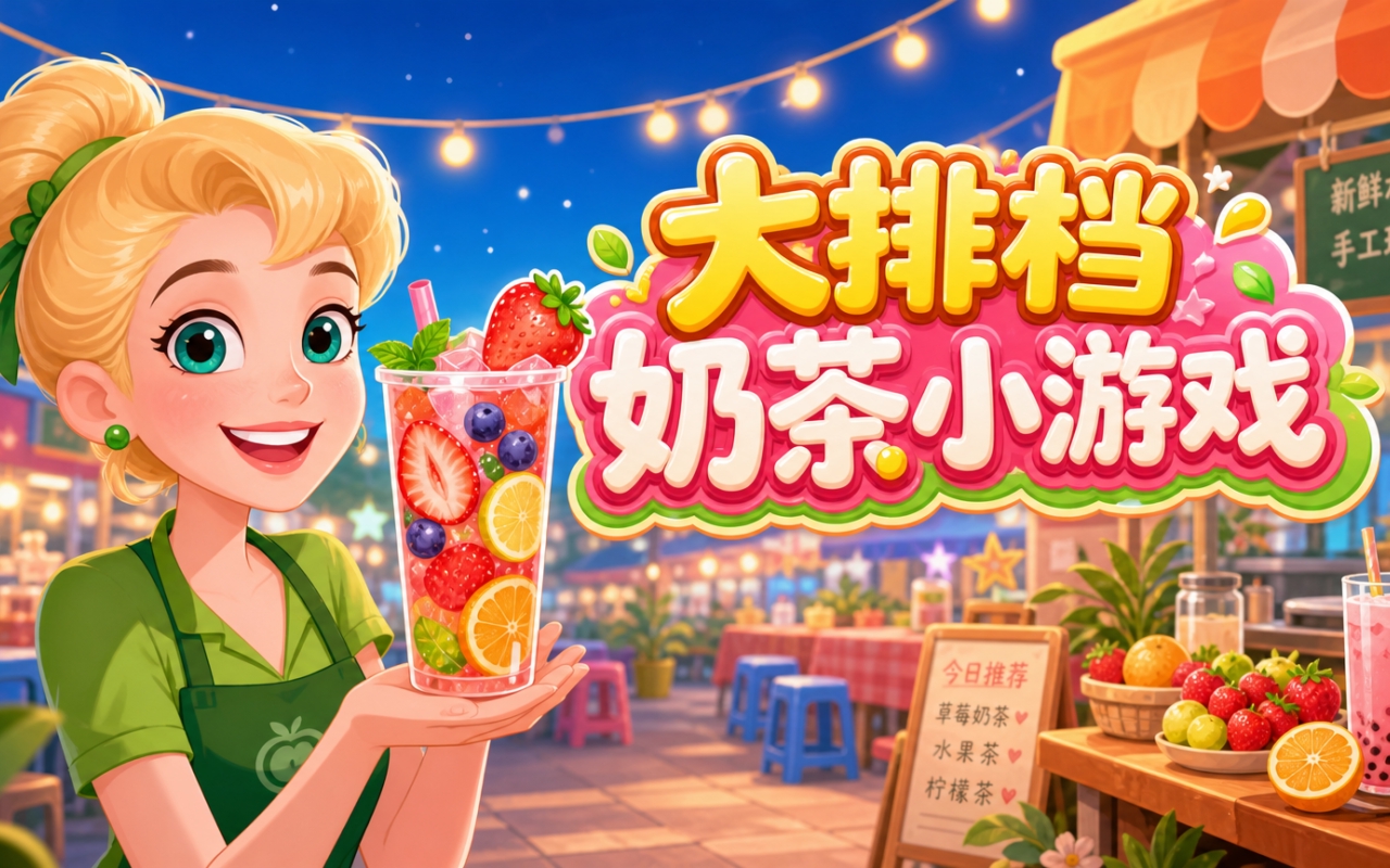大排档奶茶小游戏