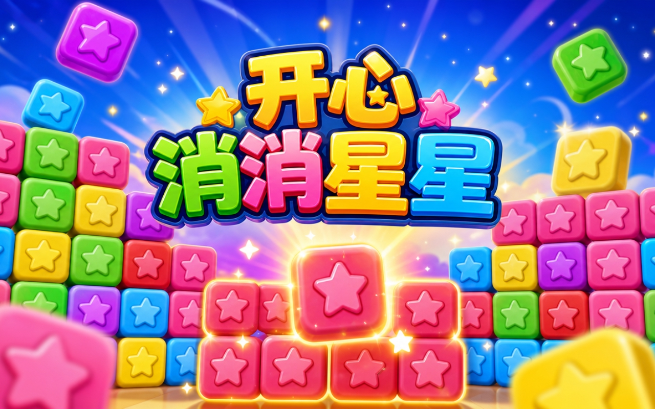 开心消消星星