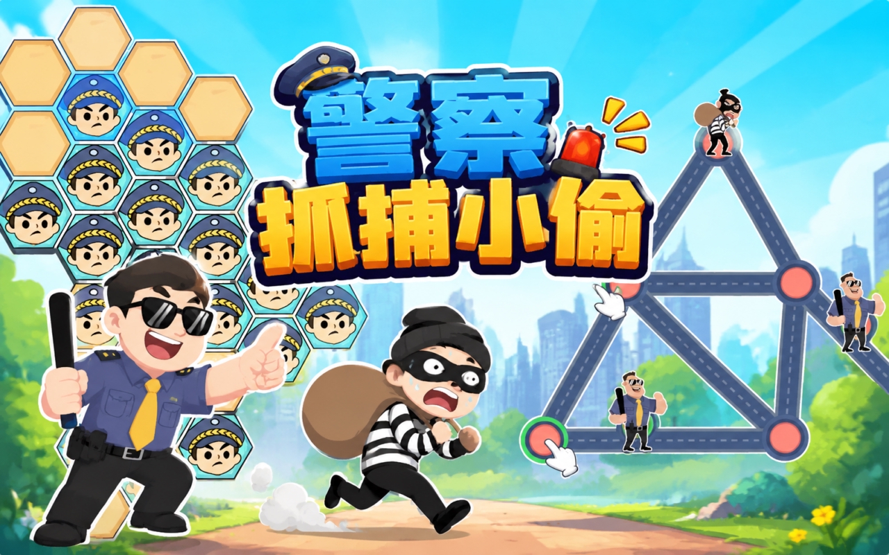 警察抓捕小偷