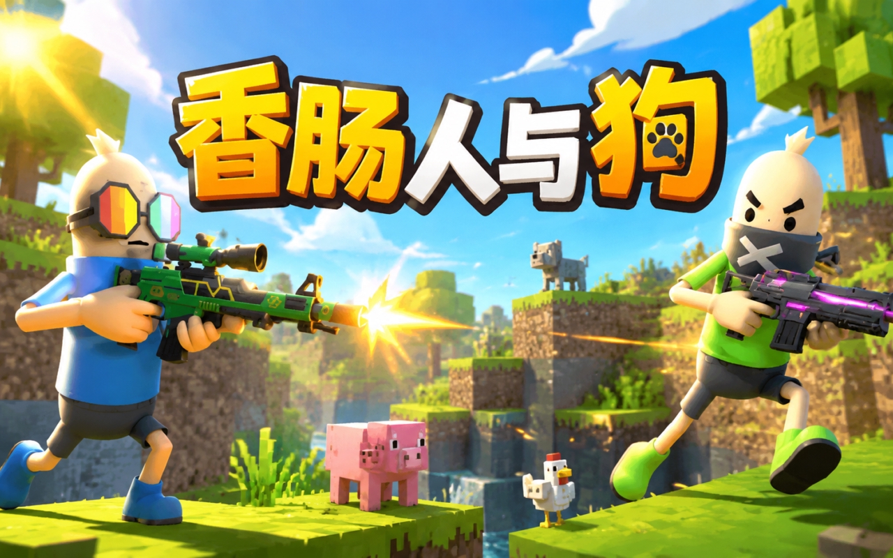 香肠人与狗
