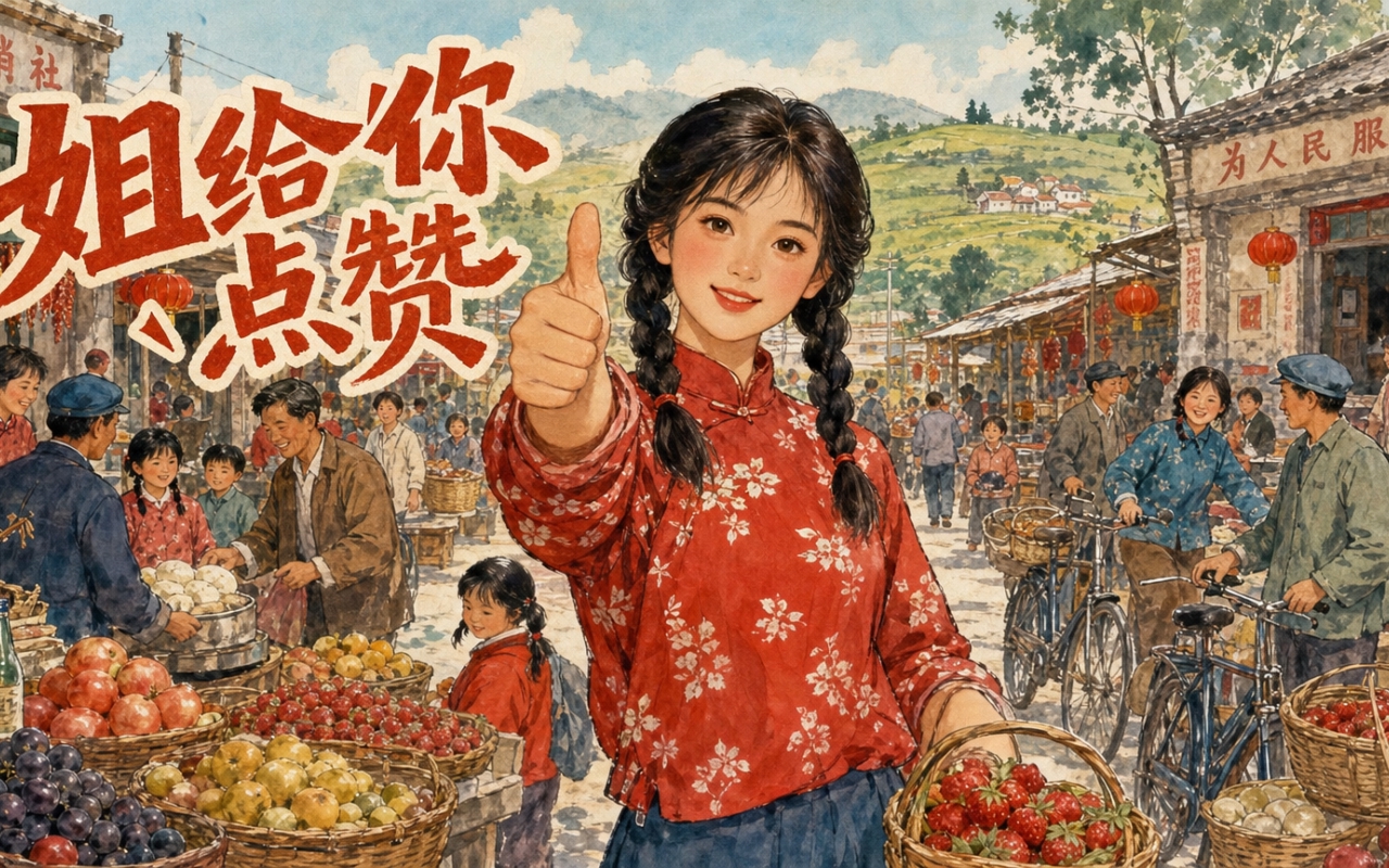姐给你点赞