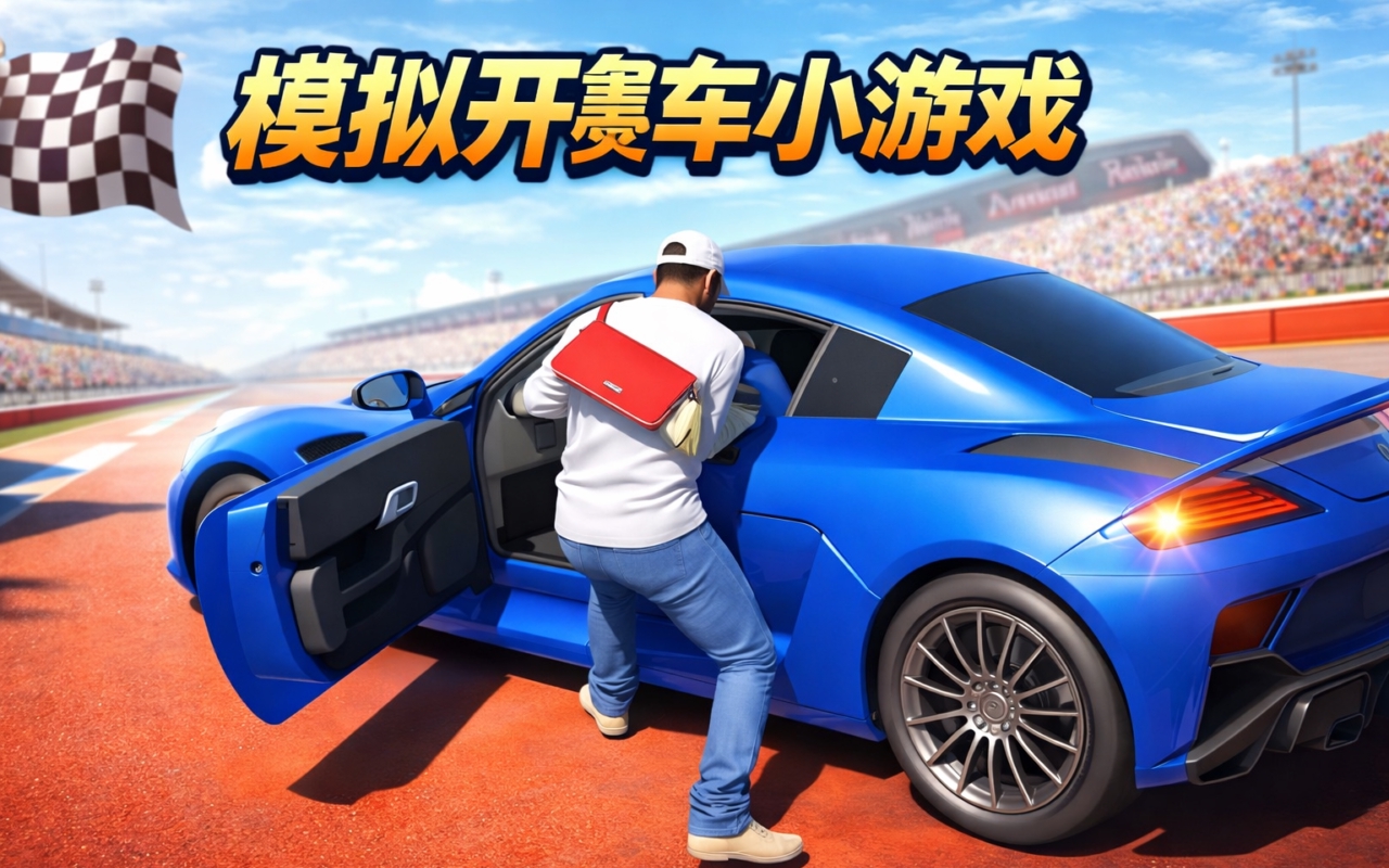 模拟开赛车小游戏
