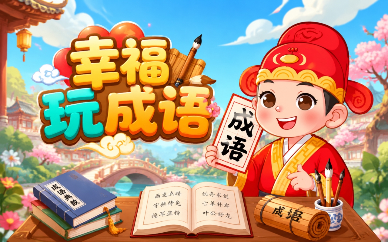 幸福玩成语