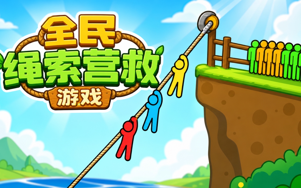全民绳索营救游戏