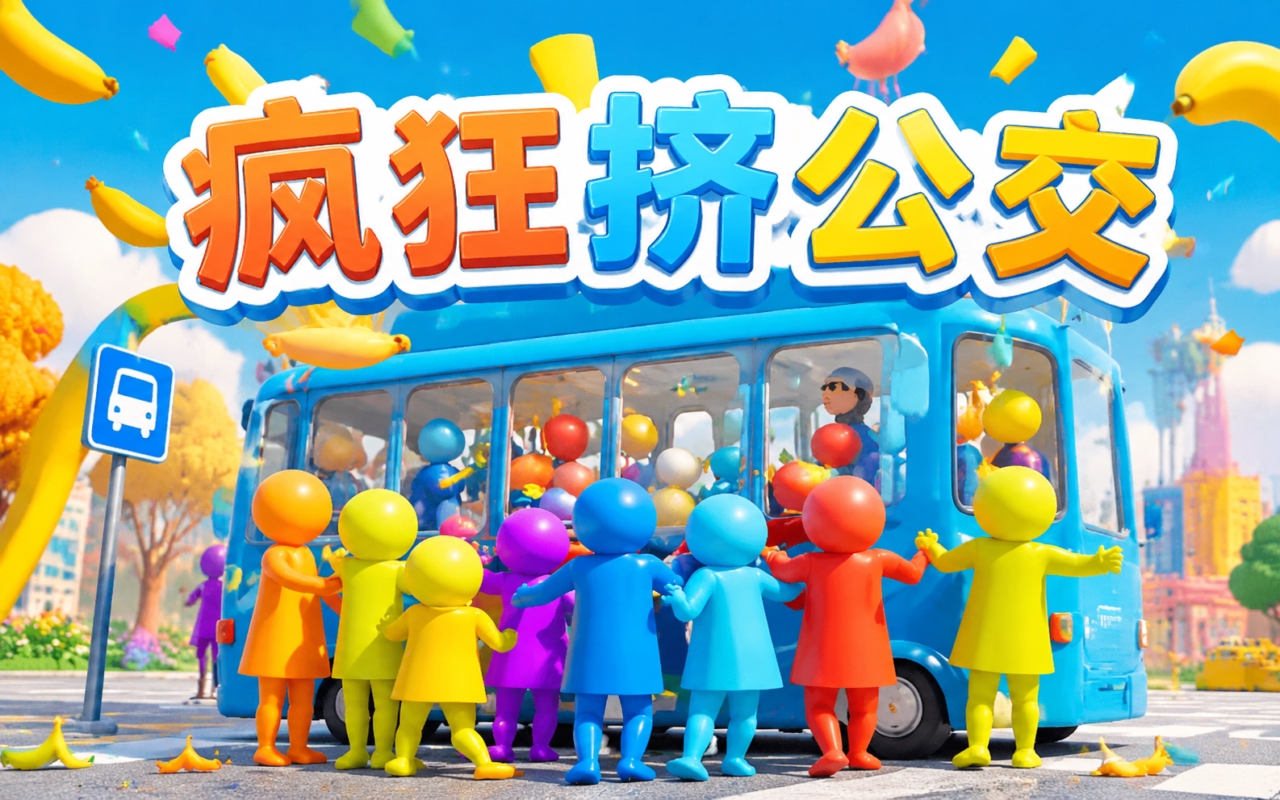 疯狂挤公交