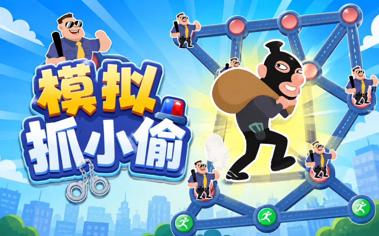 模拟抓小偷