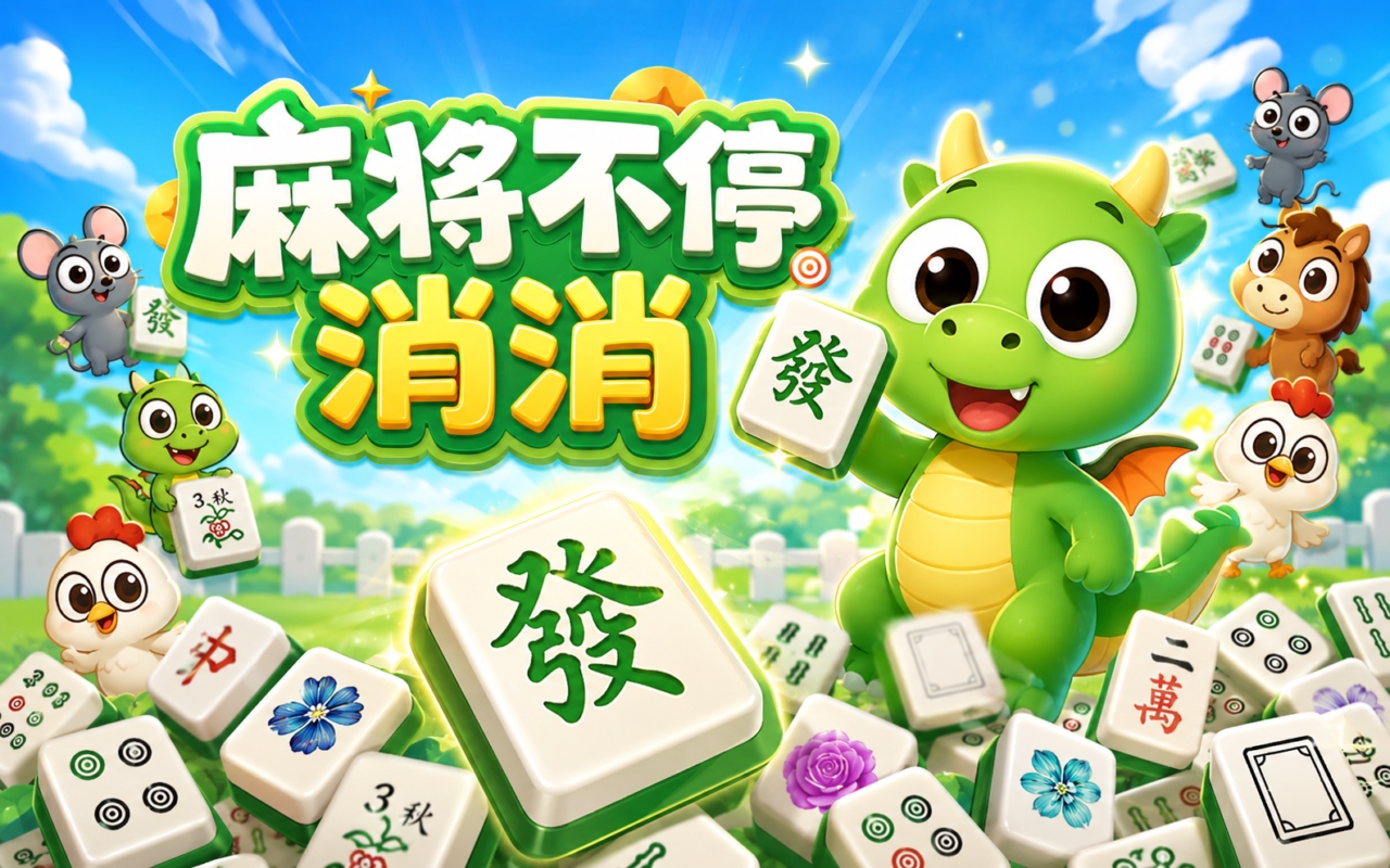 麻将不停消消