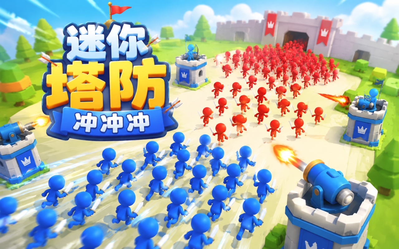 迷你塔防冲冲冲