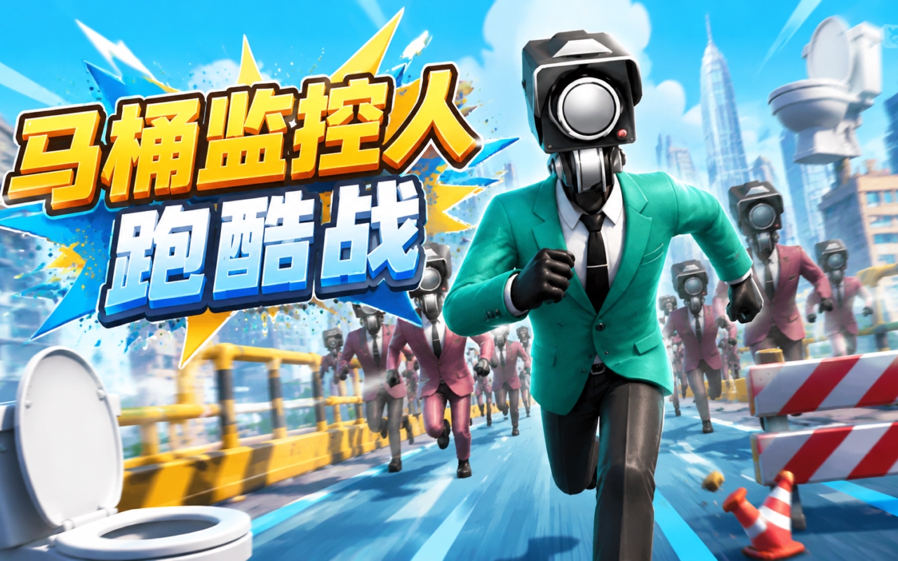 马桶监控人跑酷战