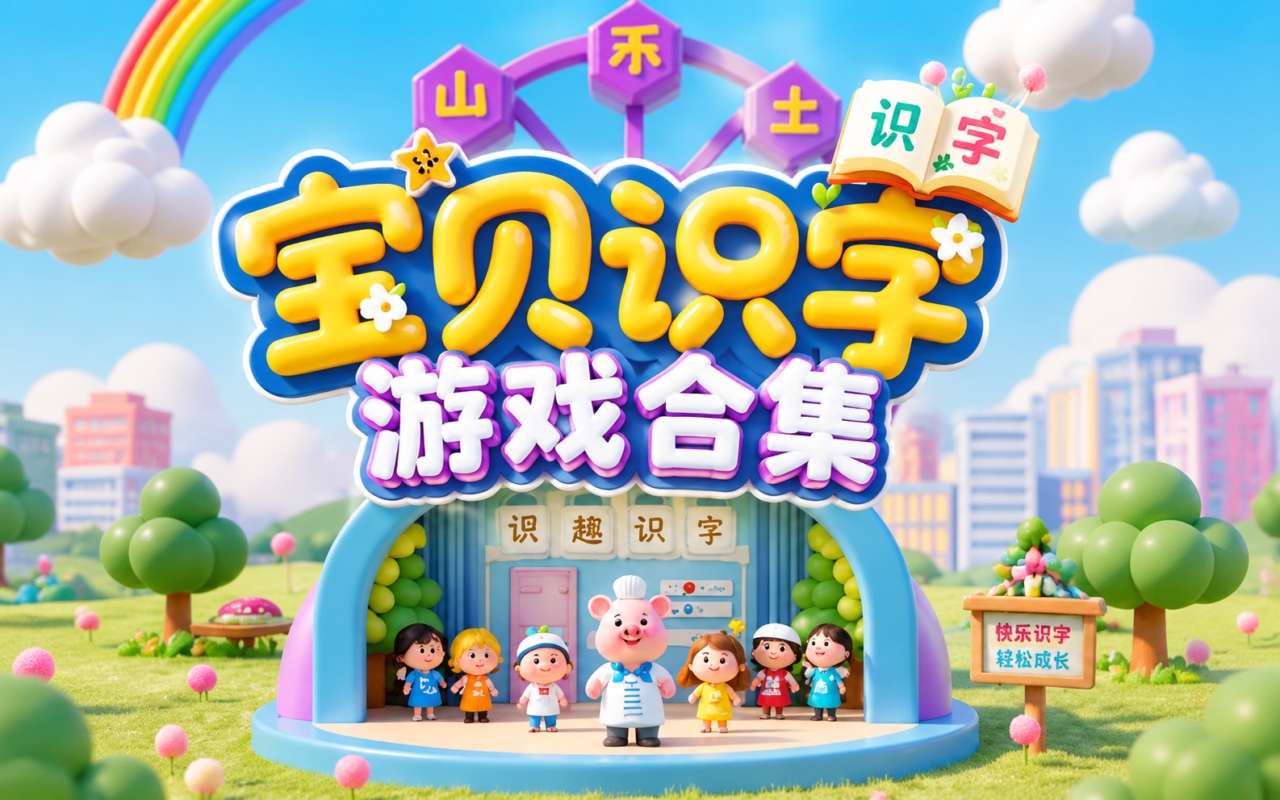 宝贝识字游戏合集
