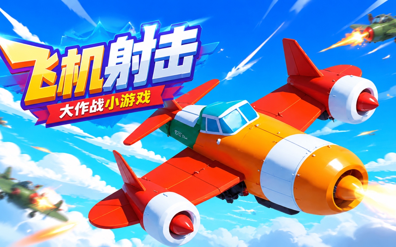 飞机射击大作战小游戏