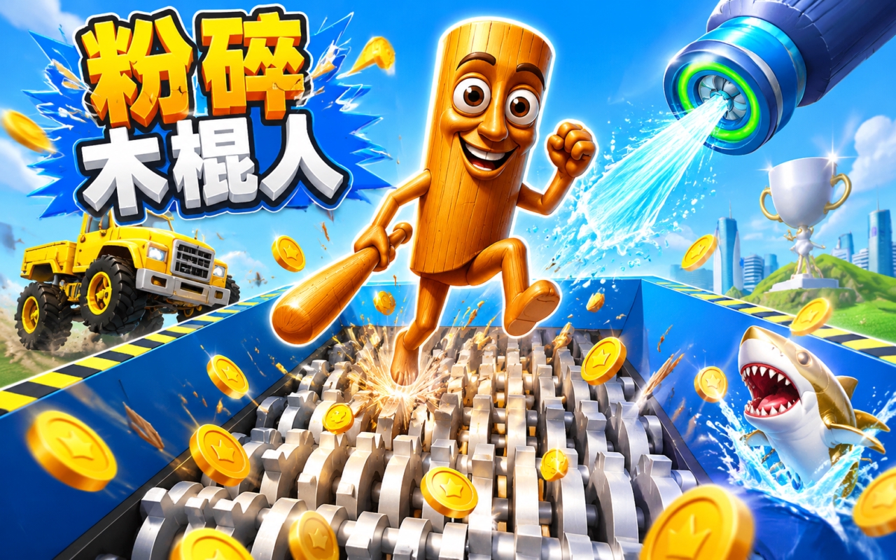粉碎木棍人
