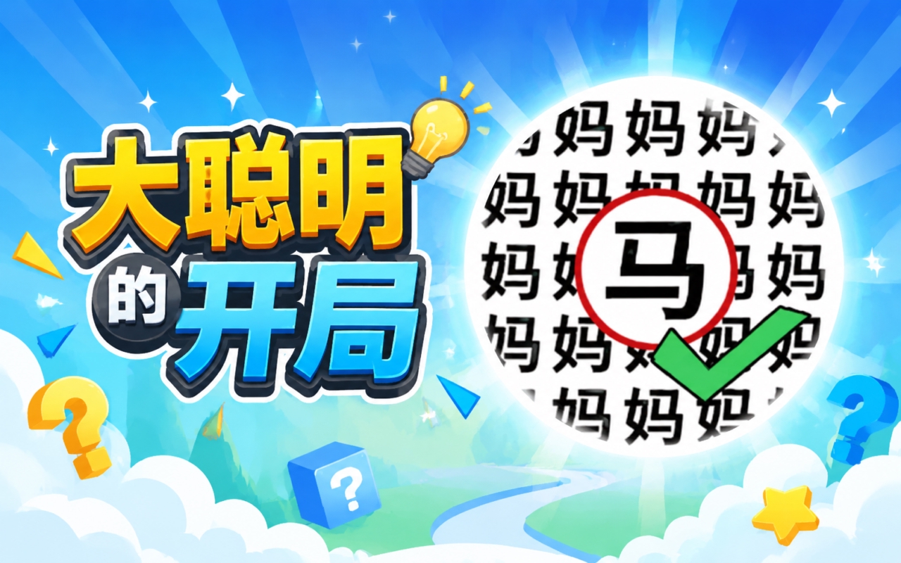 大聪明的开局