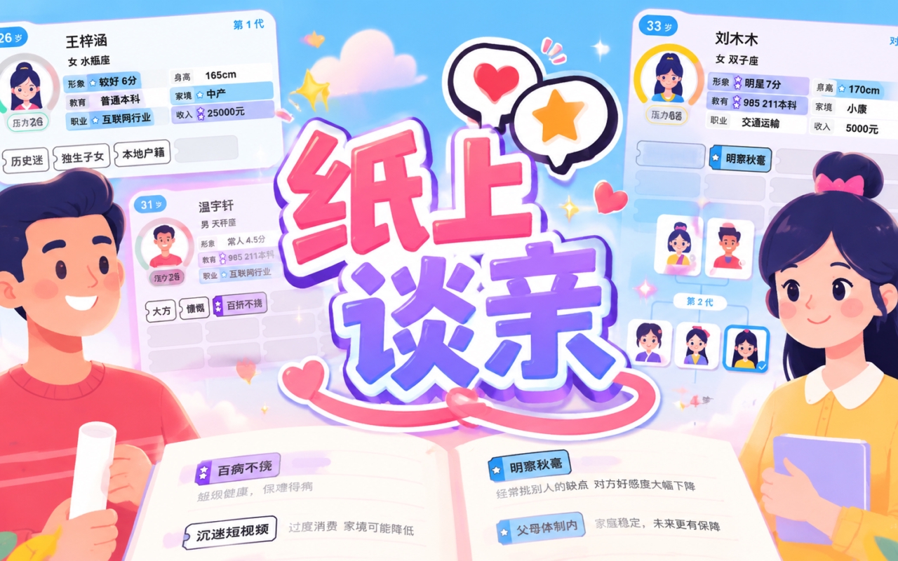 纸上谈亲