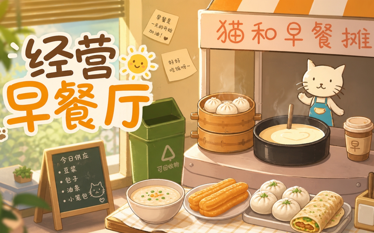经营早餐厅