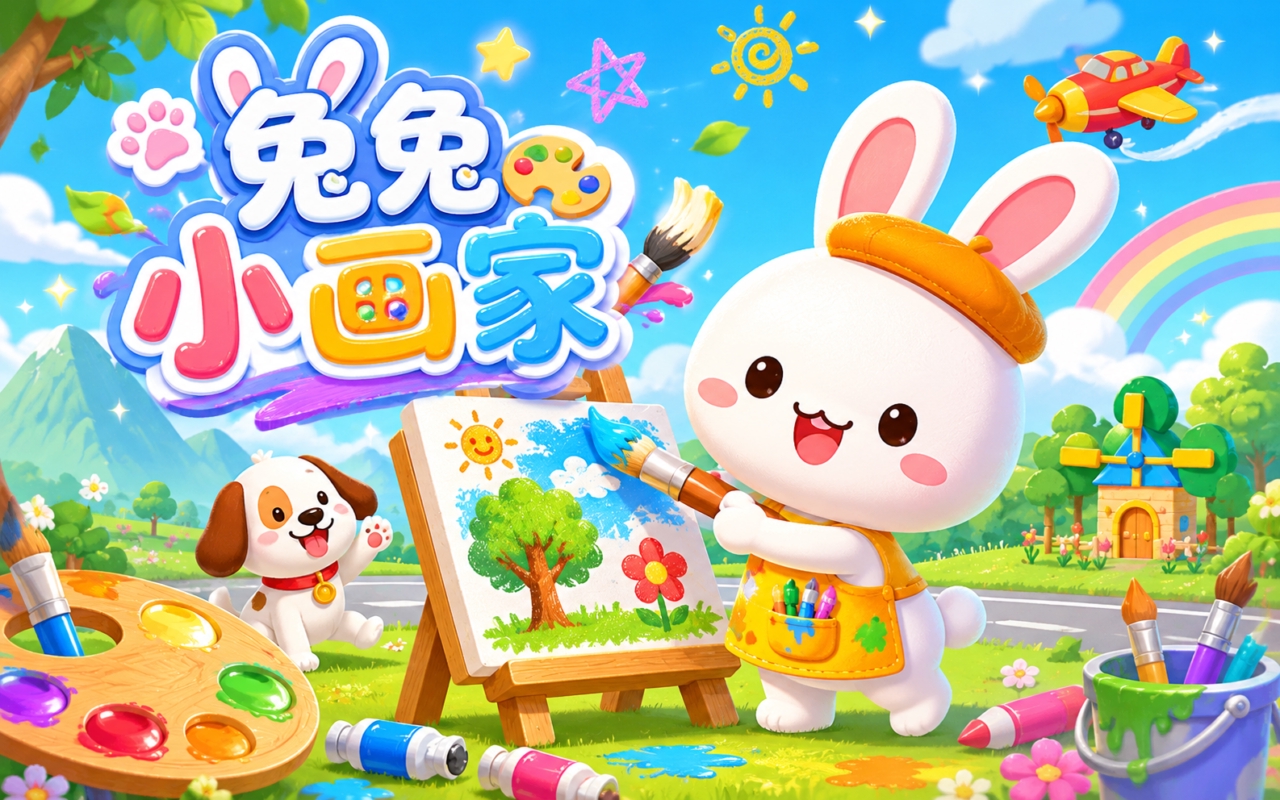 兔兔小画家