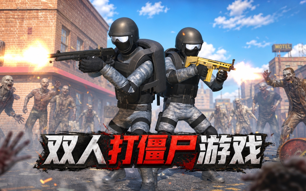 双人打僵尸游戏
