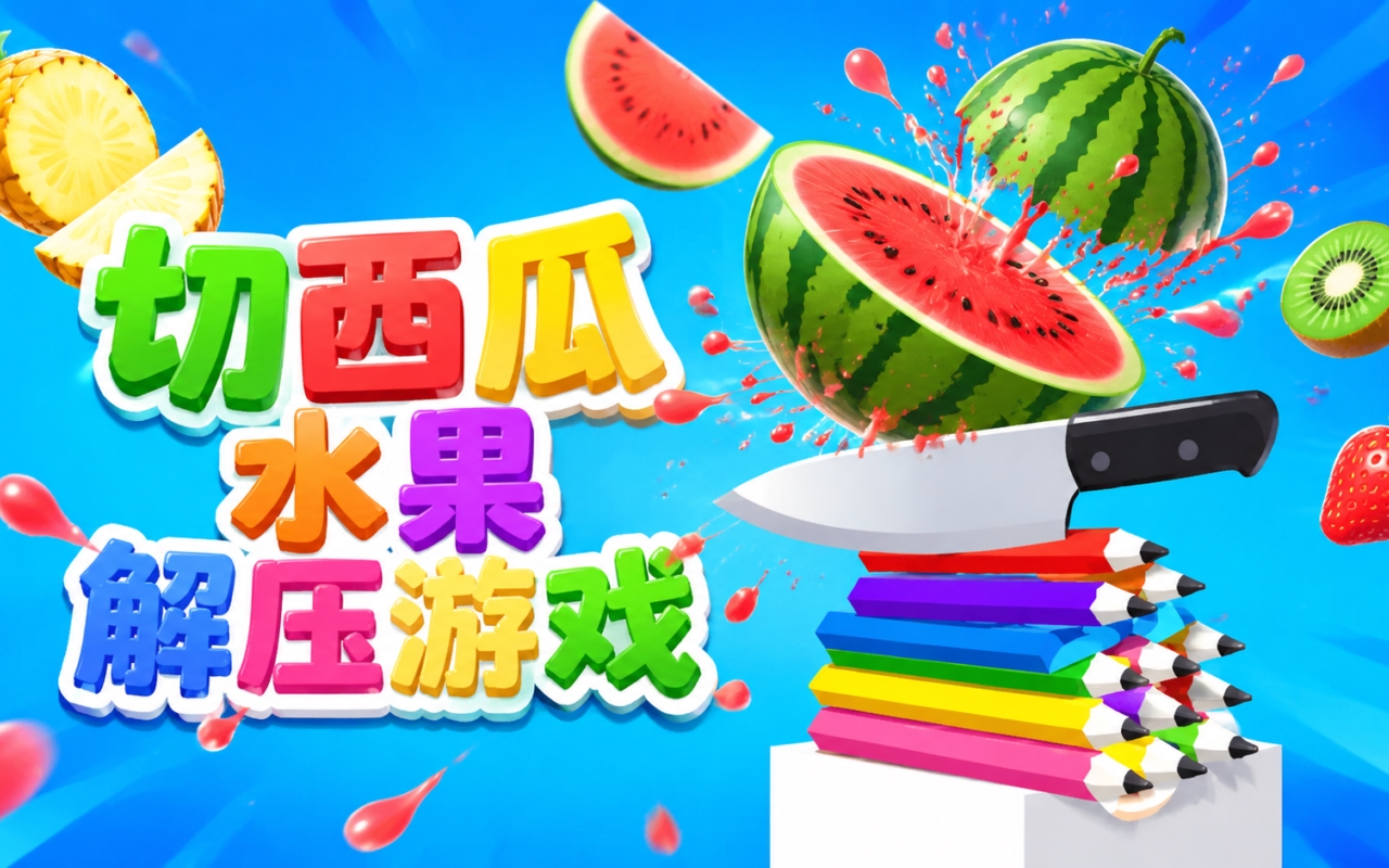 切西瓜水果解压游戏