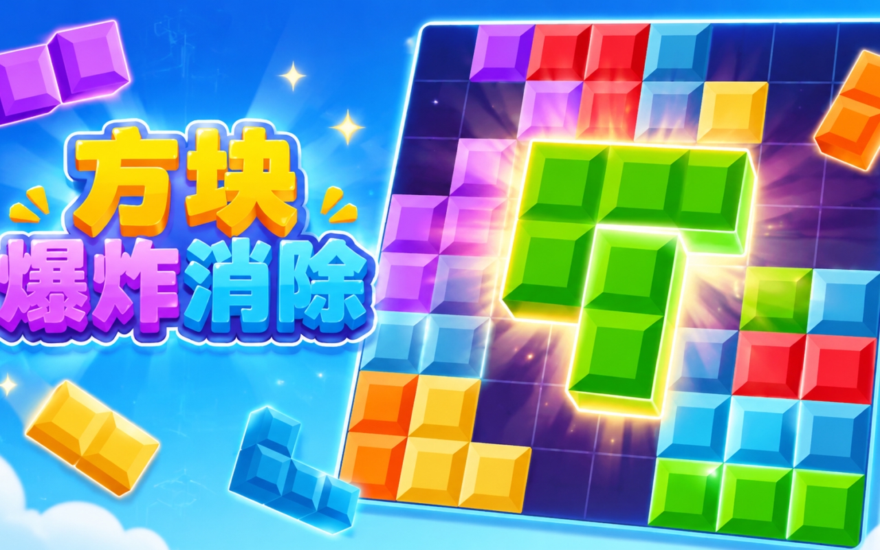 方块爆炸消除