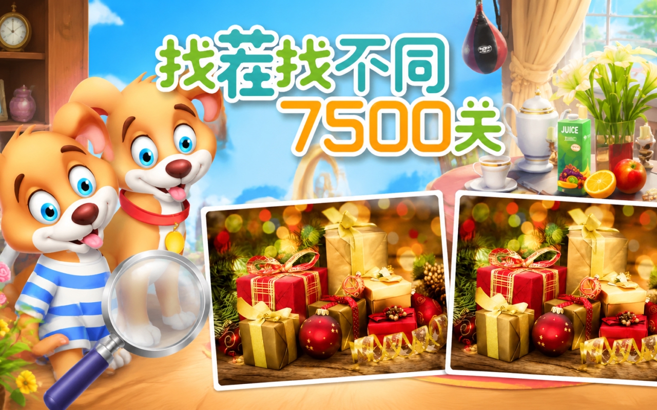 找茬找不同7500关