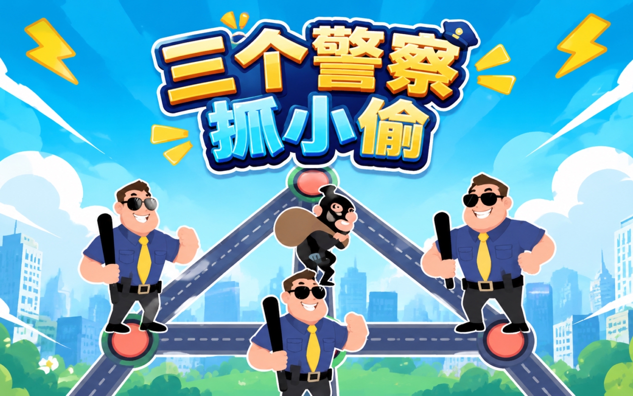 三个警察抓小偷