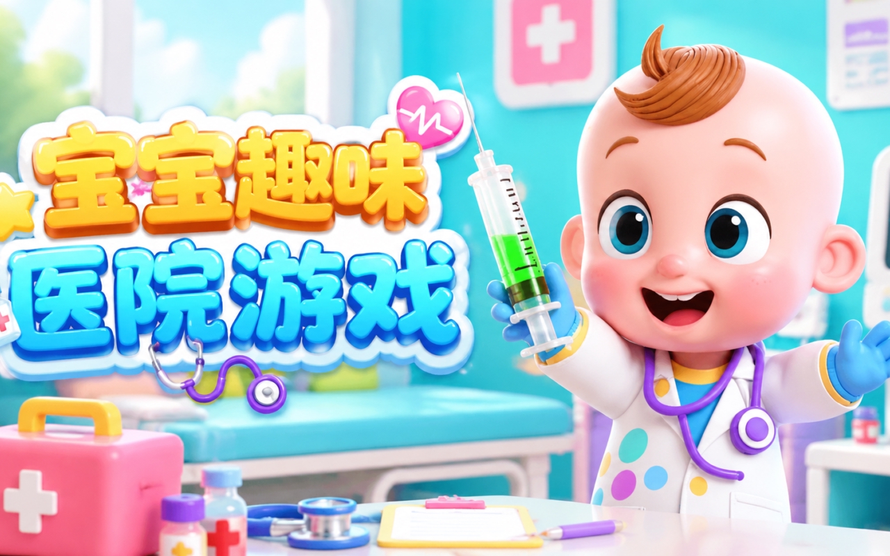 宝宝趣味医院游戏