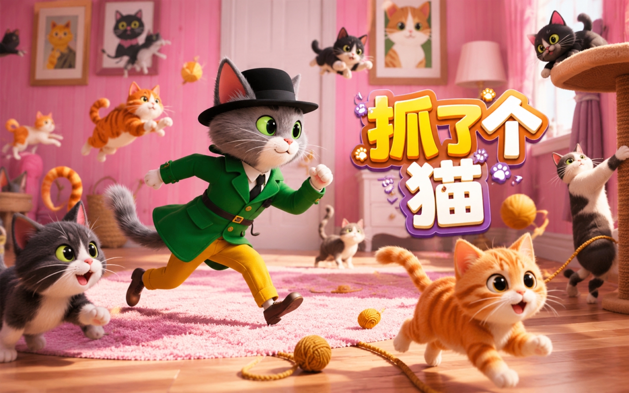 抓了个猫