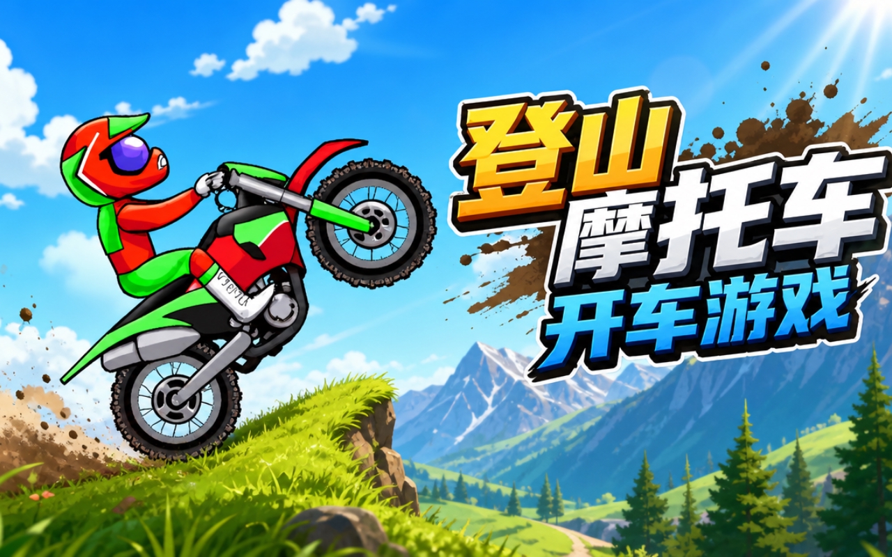 登山摩托车开车游戏