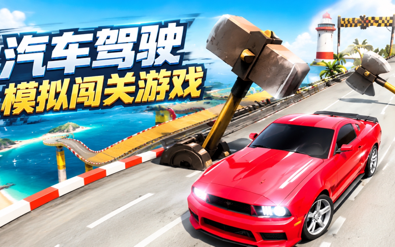 汽车驾驶模拟闯关游戏