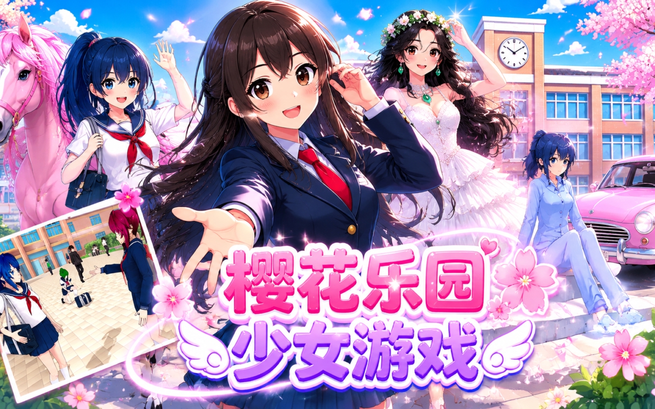 樱花乐园少女游戏