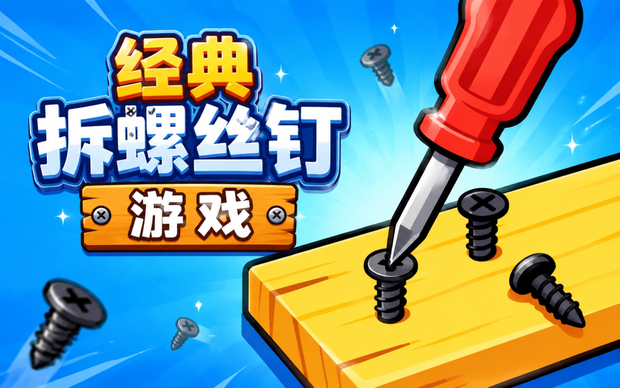 经典拆螺丝钉游戏