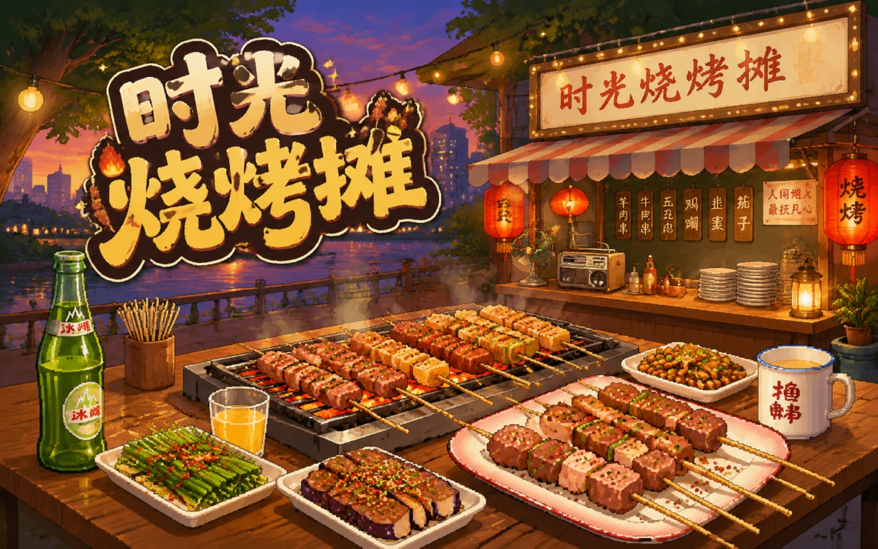 时光烧烤摊