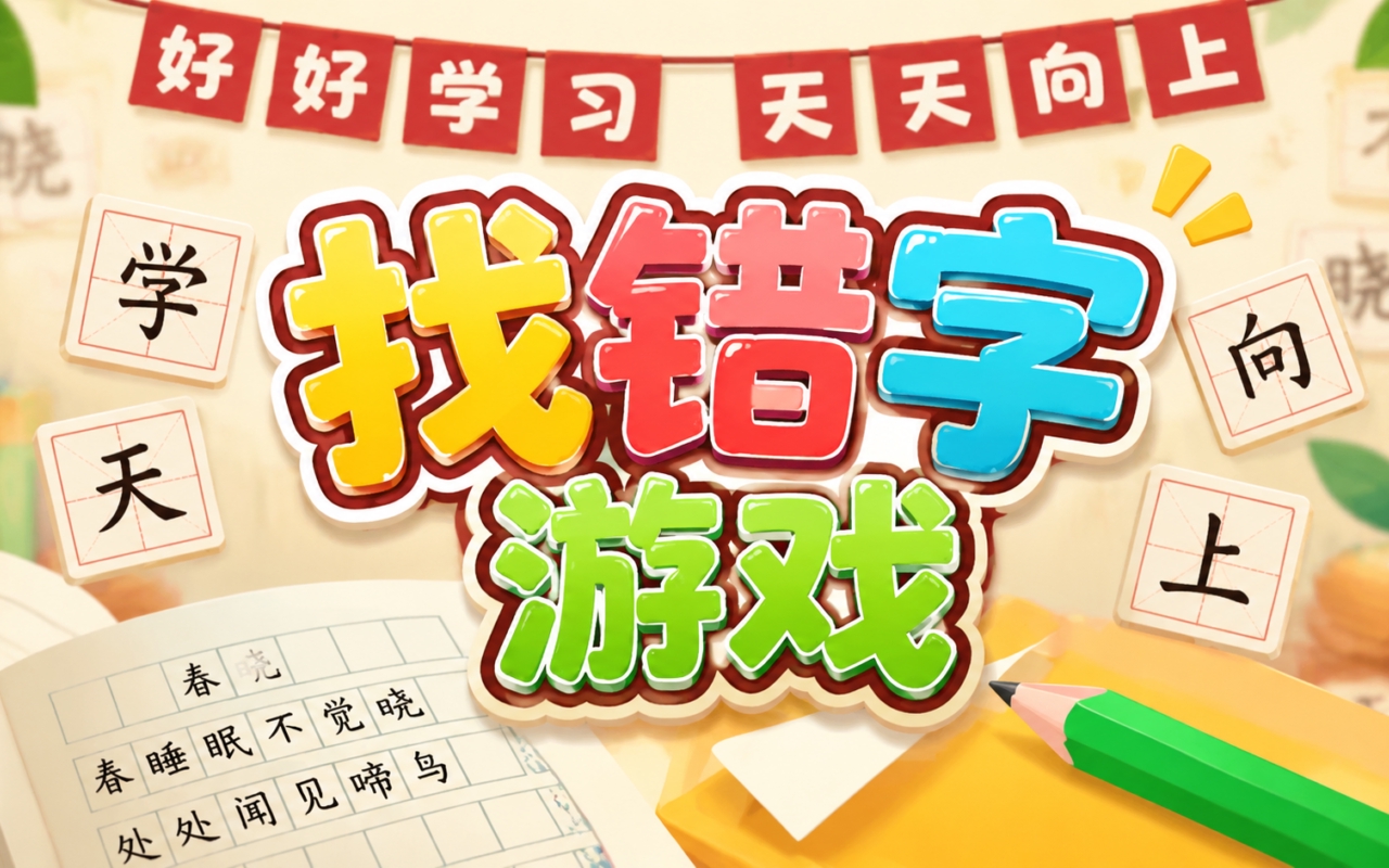 找错字游戏