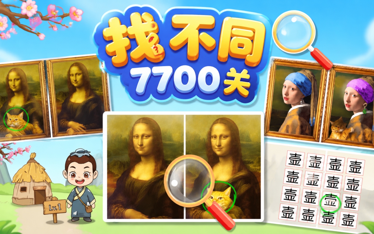 找不同7700关